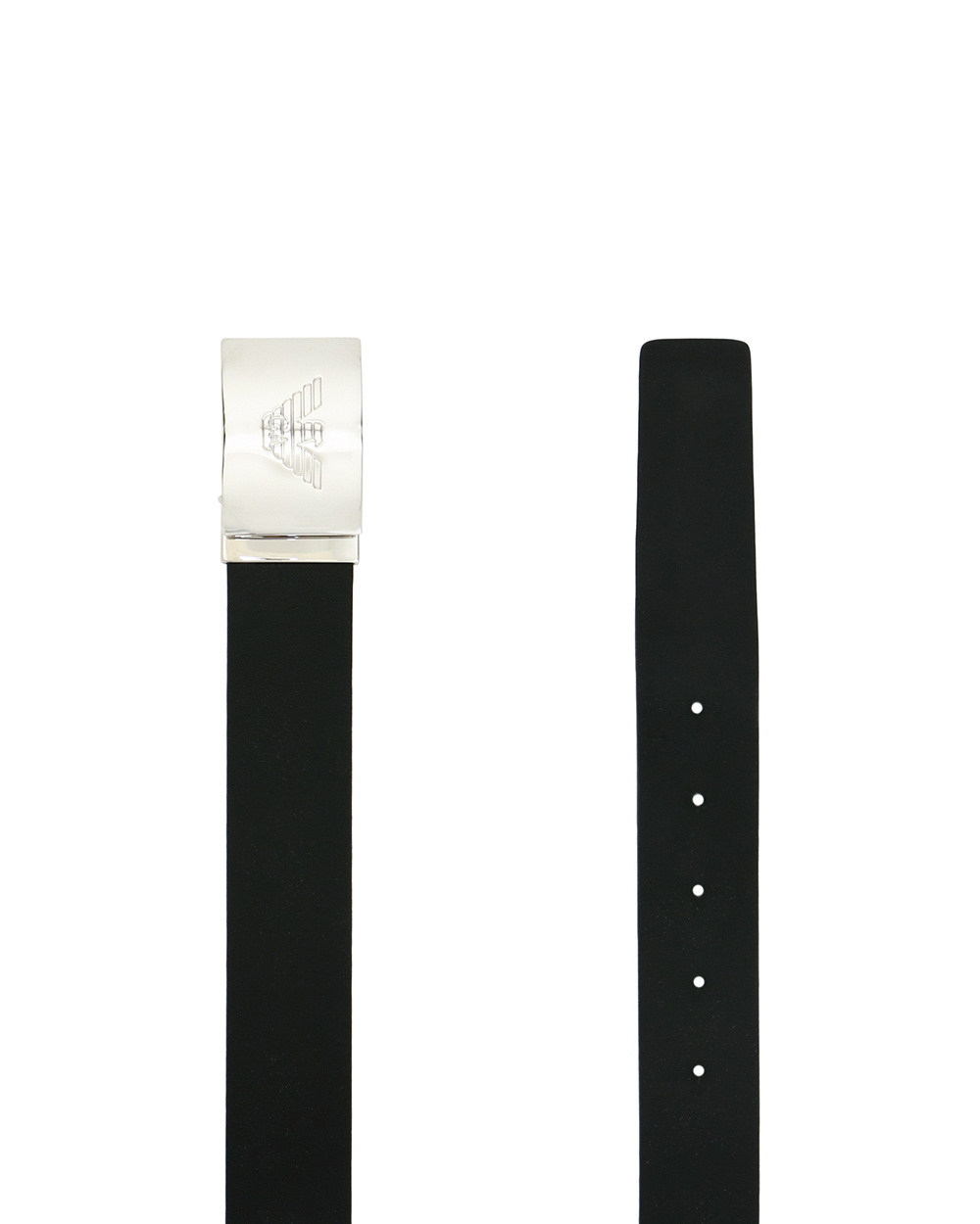 EMPORIO ARMANI LOGO ENGRAVING BELT
