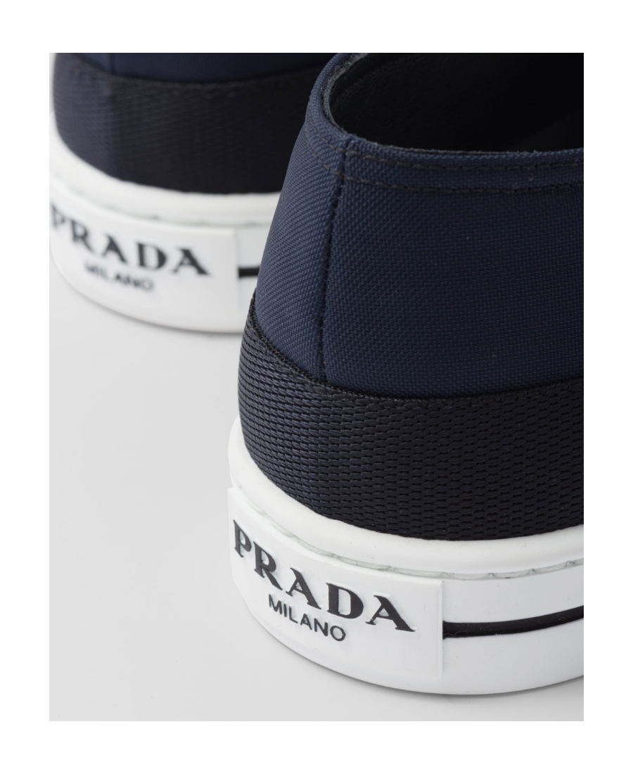 Prada Slip-on-sneaker Aus Re-nylon In Blue