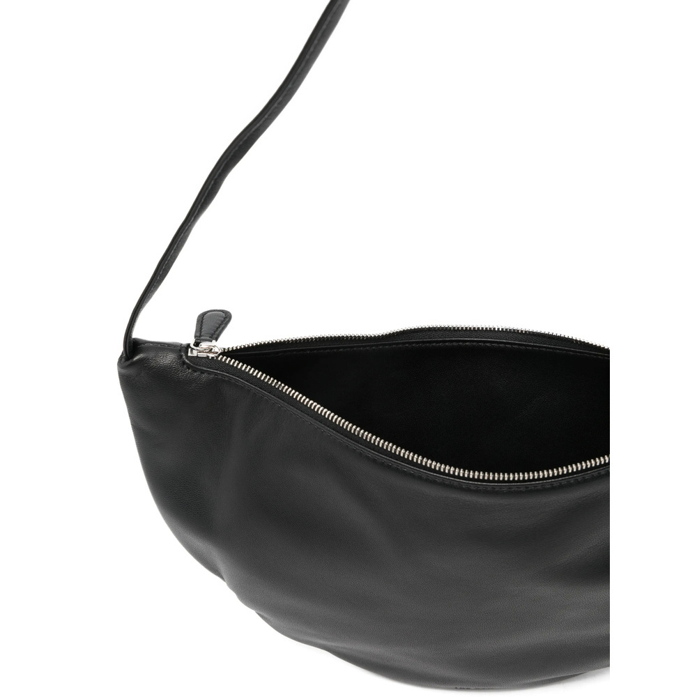 The Row Zippered Shoulder Bag In Black