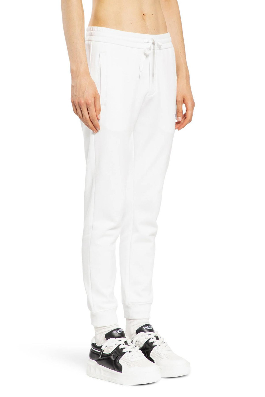 Valentino Elastic Waist Sweatpants In White