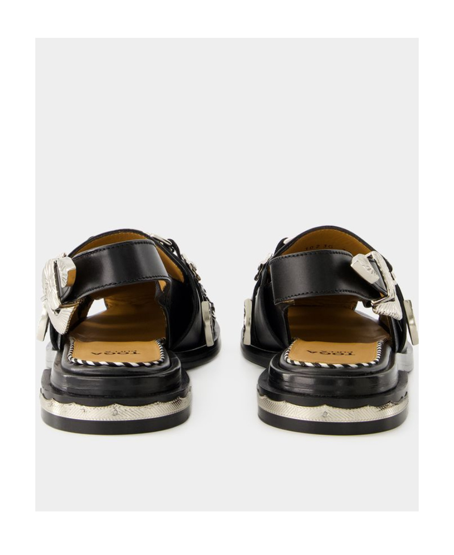 Toga Pulla Aj1312 Sandals In Black