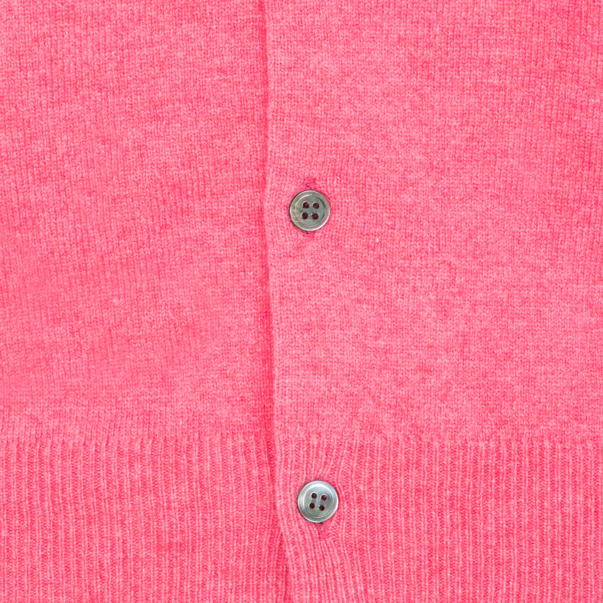 Comme Des Garçons Overlapping Heart Wool Cardigan In Pink