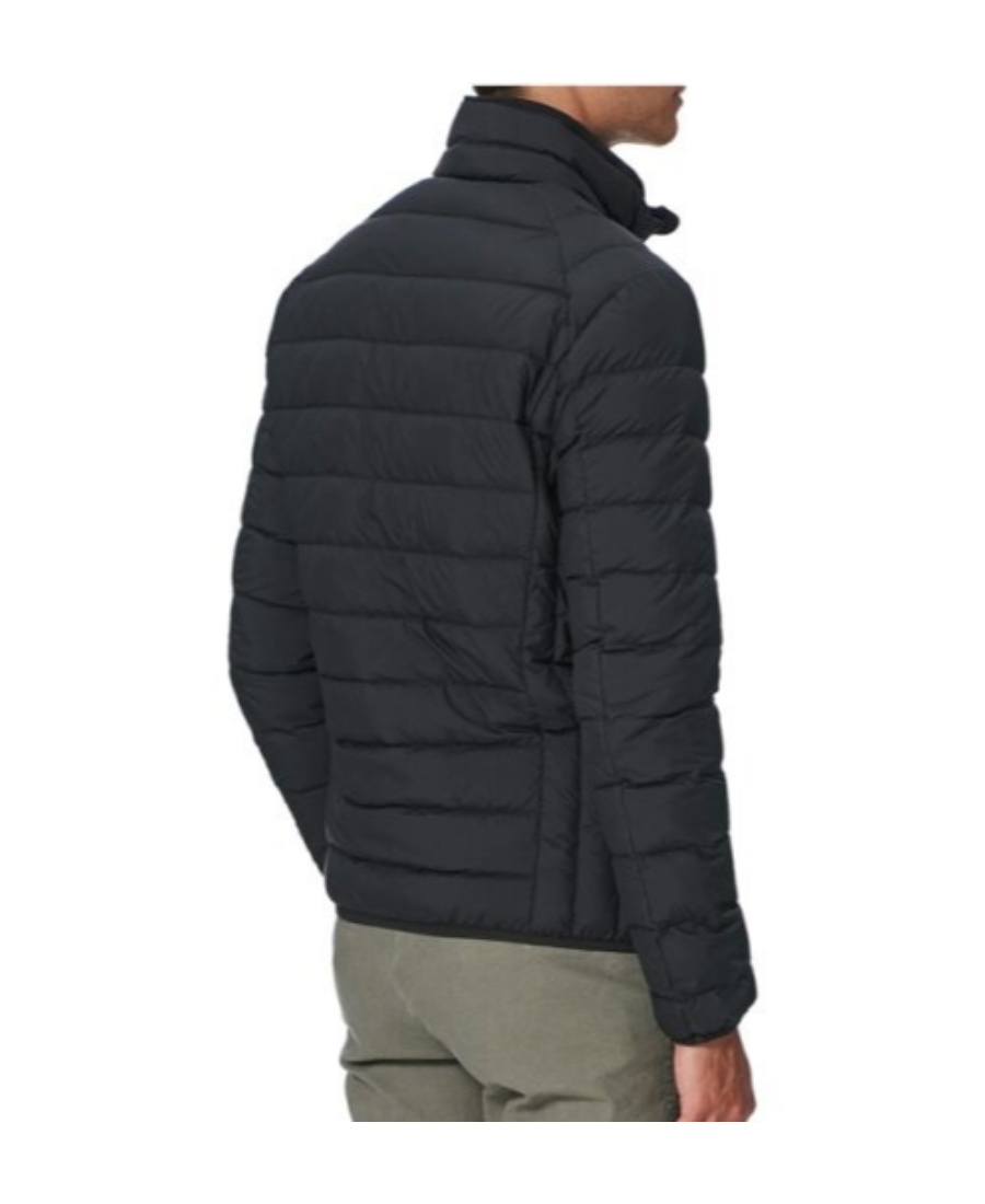 Parajumpers Long-sleeved Down Jacket In Black