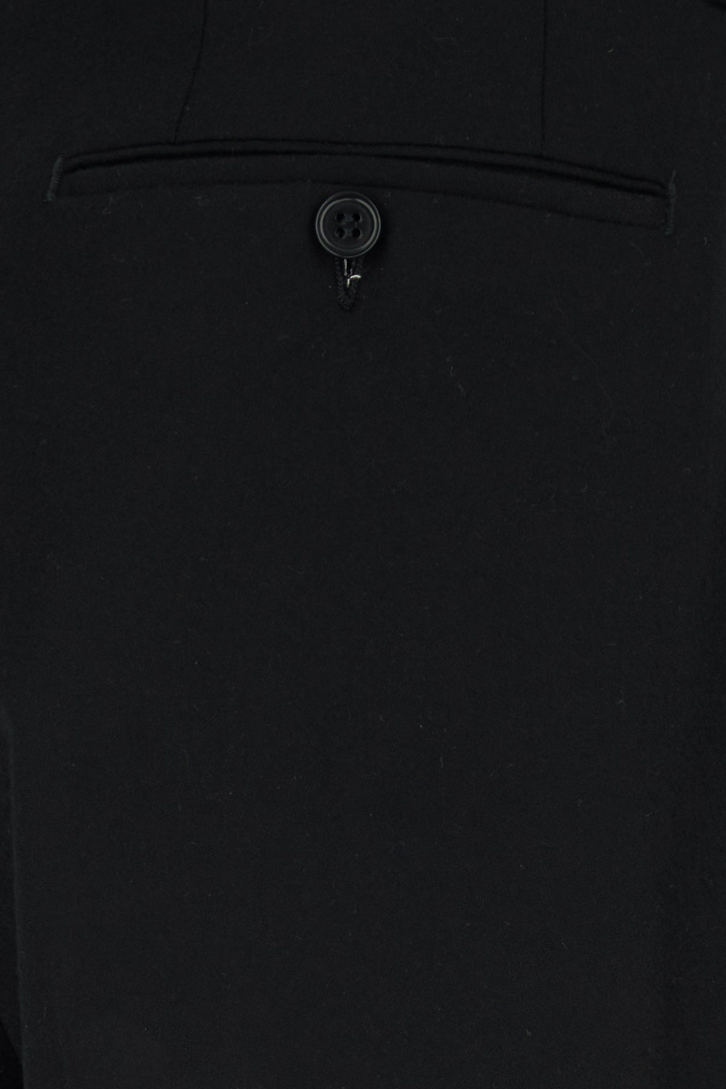 Canali Wool Pant In Black