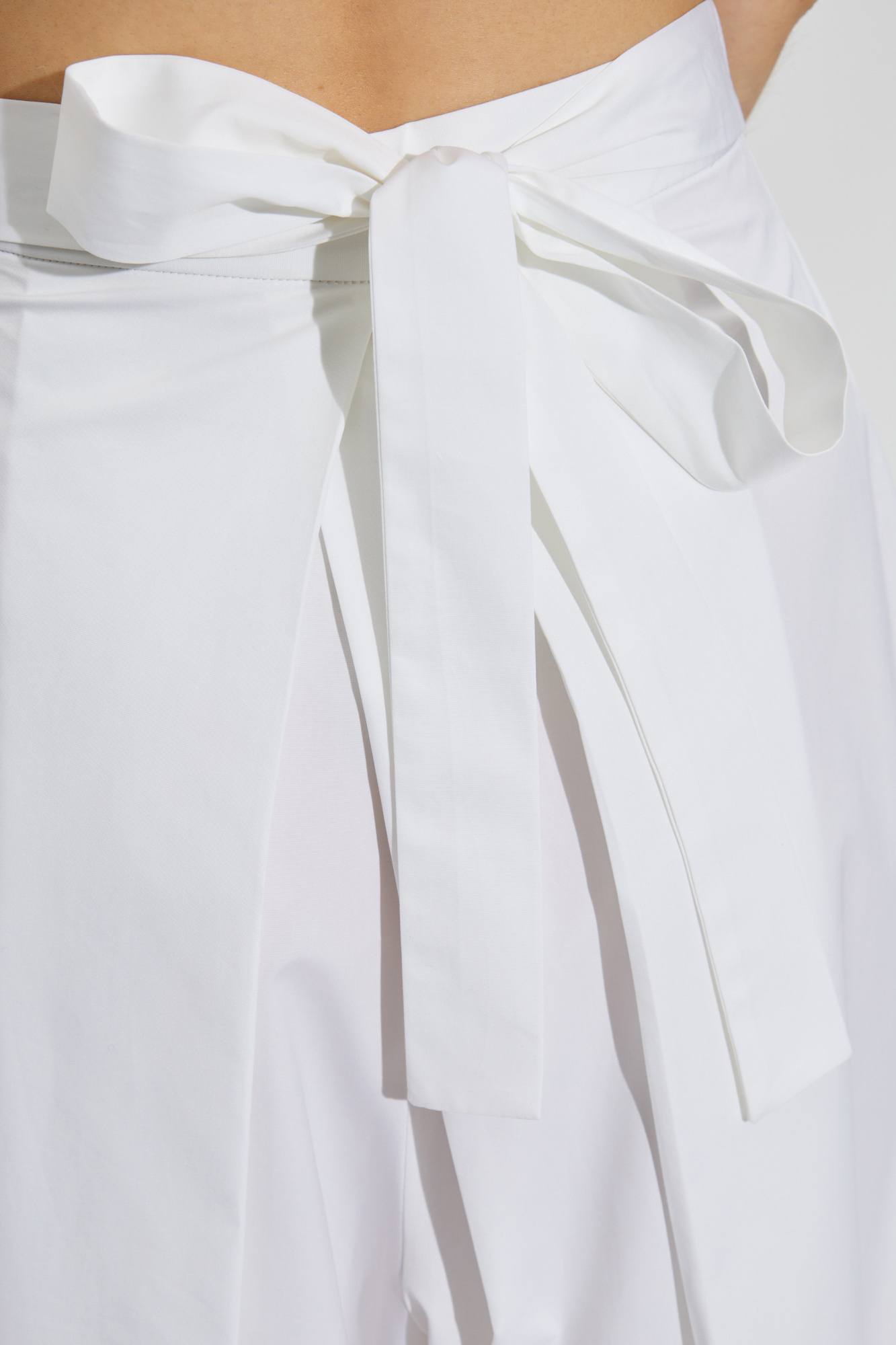 Fabiana Filippi Pleated Casual Pants In White