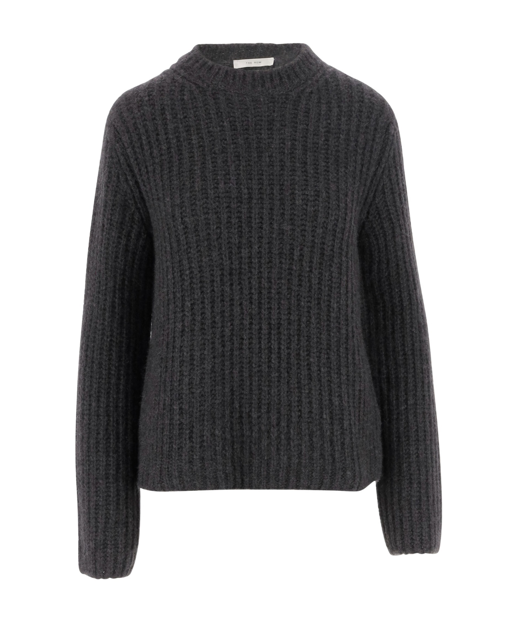 The Row Long-sleeved Sweater In Black