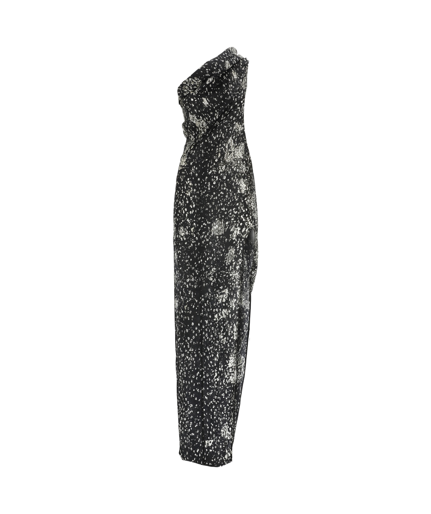 Rick Owens One-shoulder Dress In Black