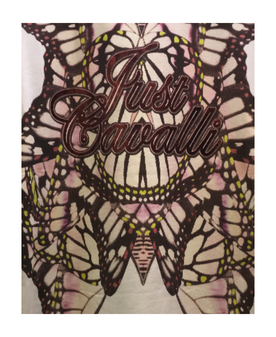 JUST CAVALLI ROUND-NECKED T-SHIRT
