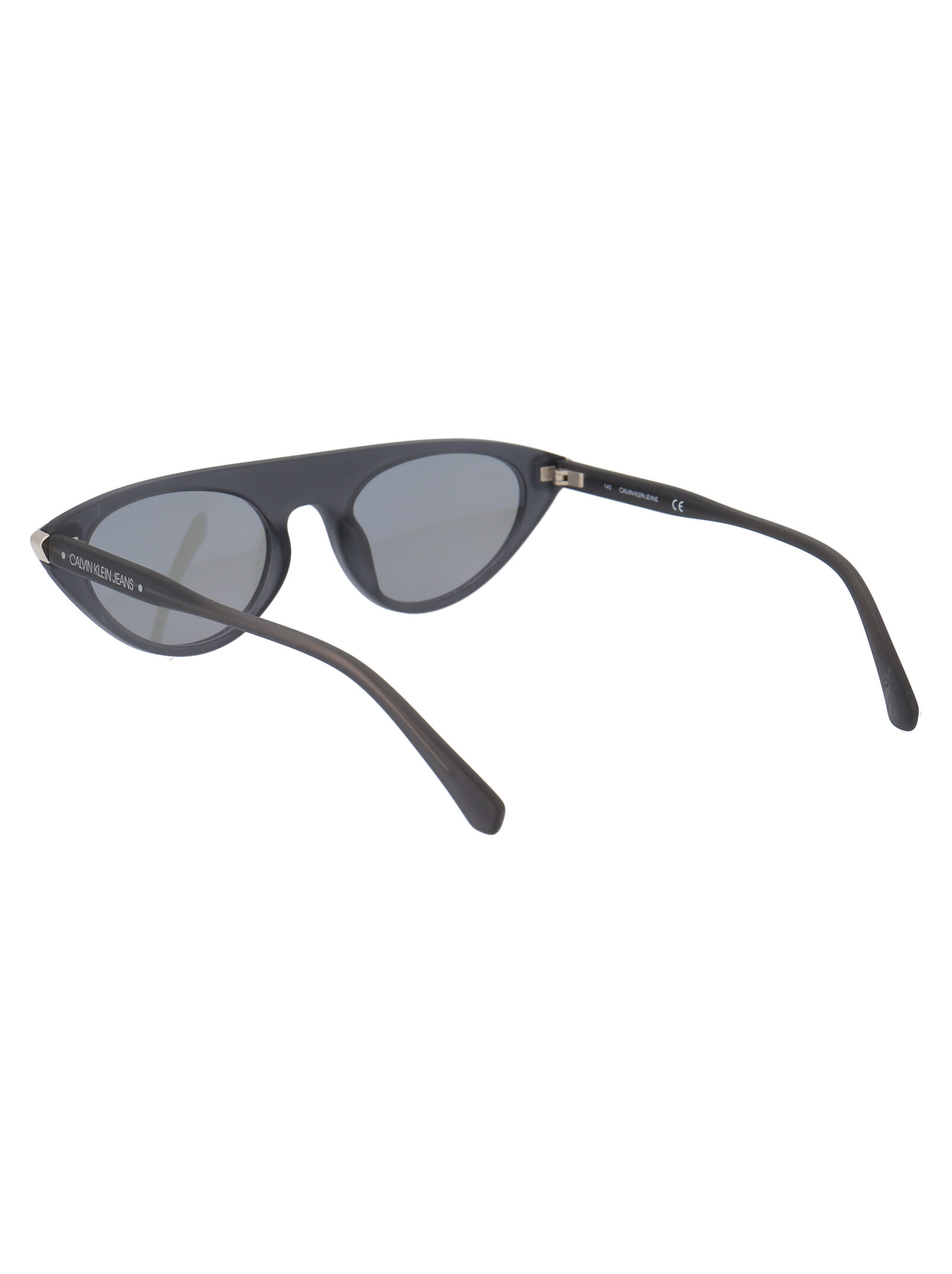 Calvin Klein Logo Sunglasses In Blue