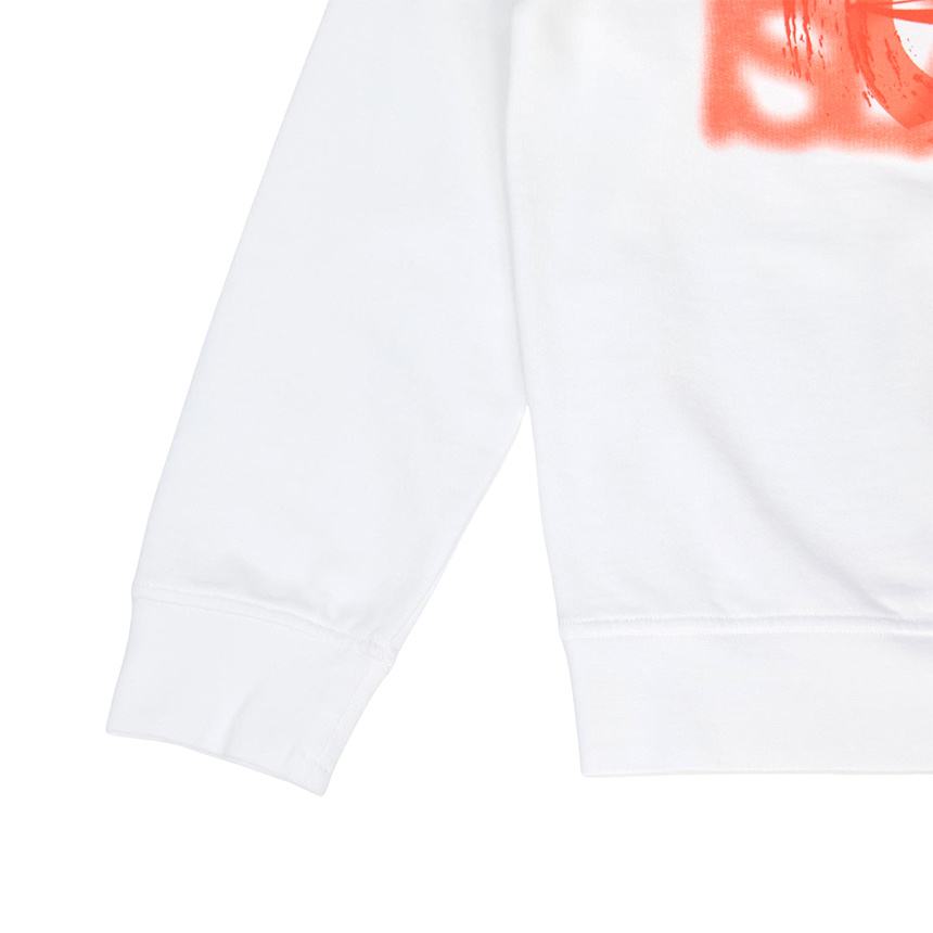 Stone Island Long-sleeved Sweater In White