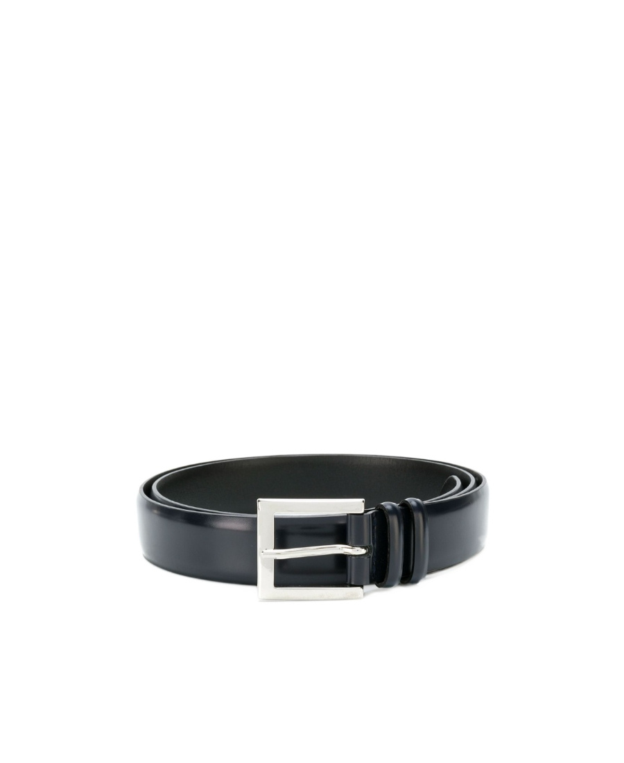Orciani Double Loop Buckle Belt In Black