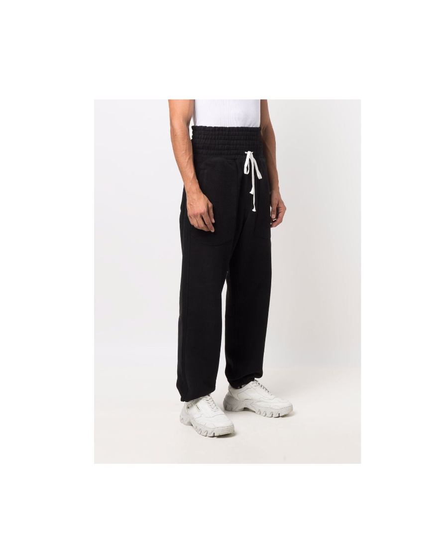 Shop Xoxogoodboy High-waisted Rope Sweatpants In Black