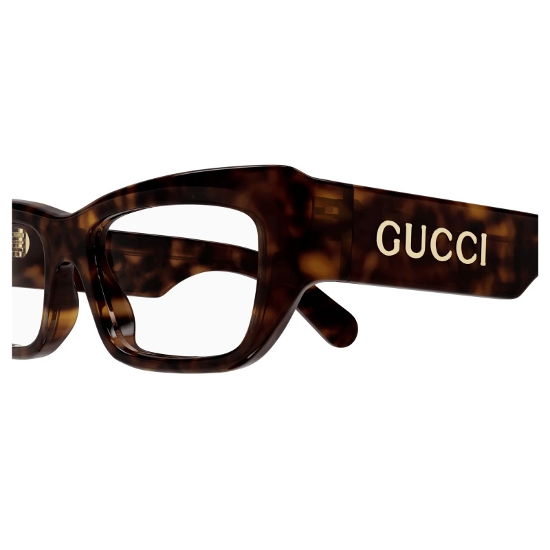 Gucci Rectangle-frame Glasses In Black