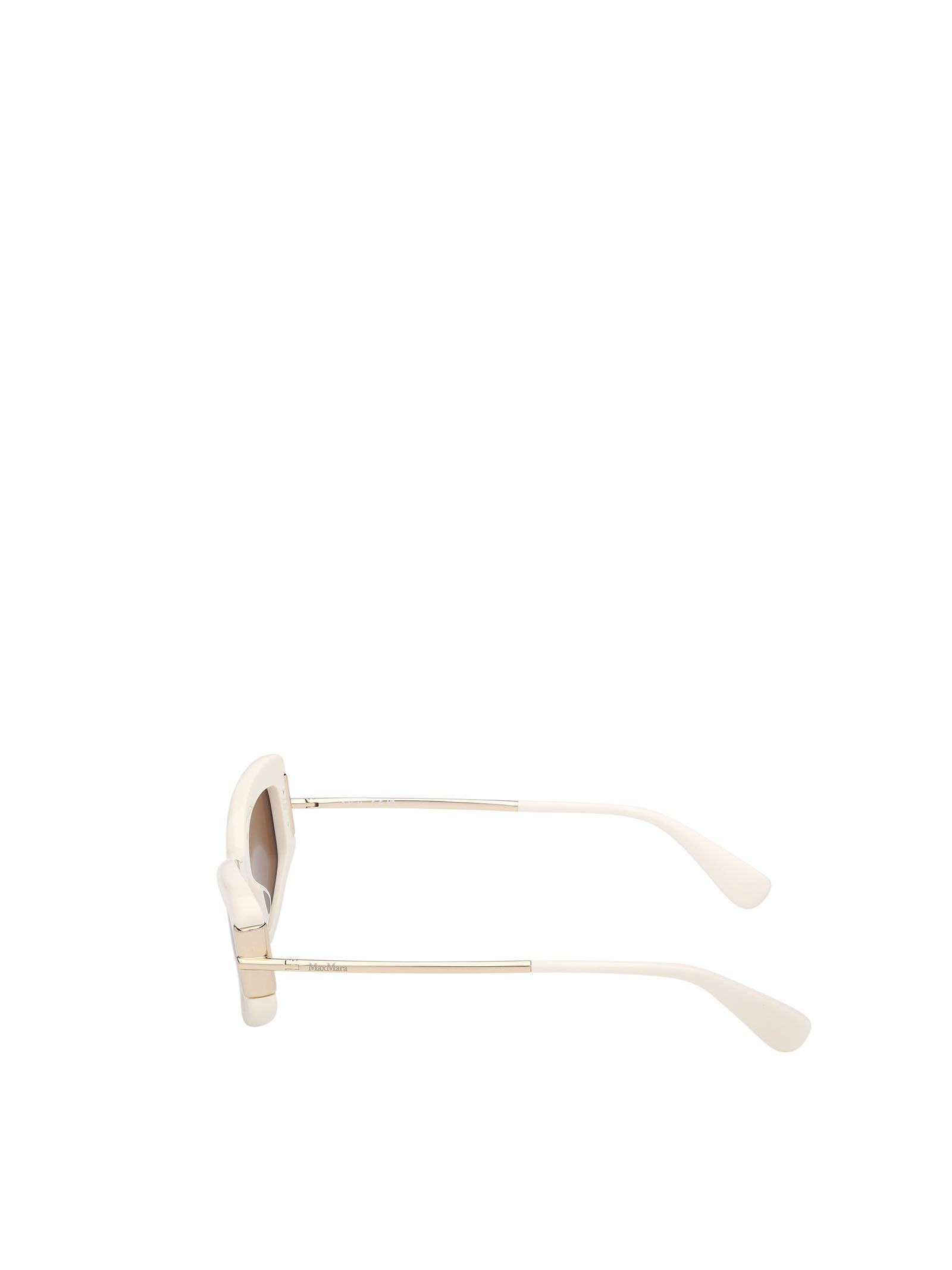 Max Mara Cat-eye Sunglasses In White