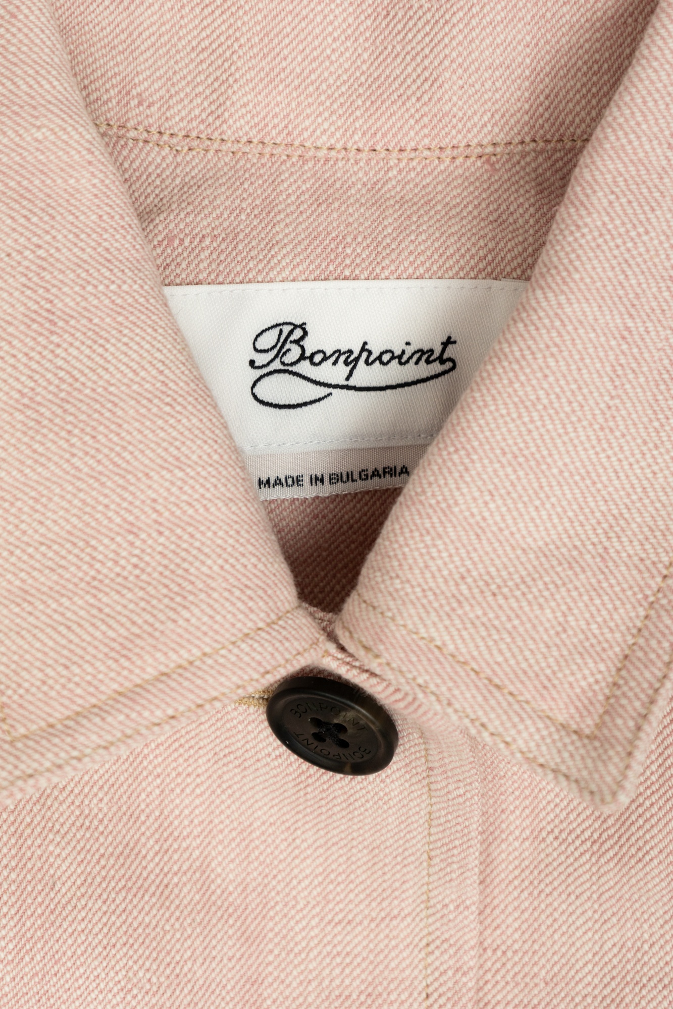 Bonpoint Long-sleeved Jacket In Nude