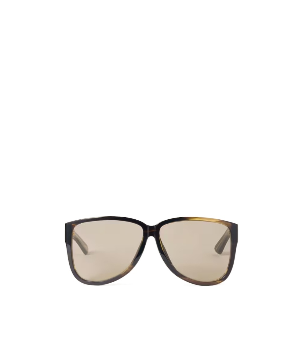 Miu Miu Full Frame Sunglasses In Brown