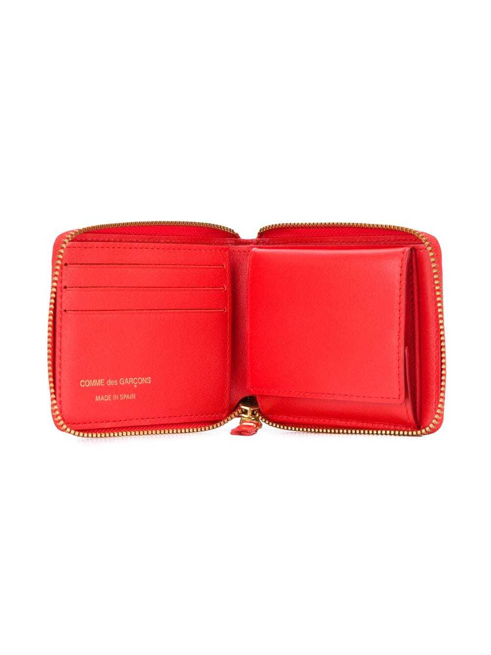 COMME DES GARÇONS ZIPPED LEATHER WALLET 