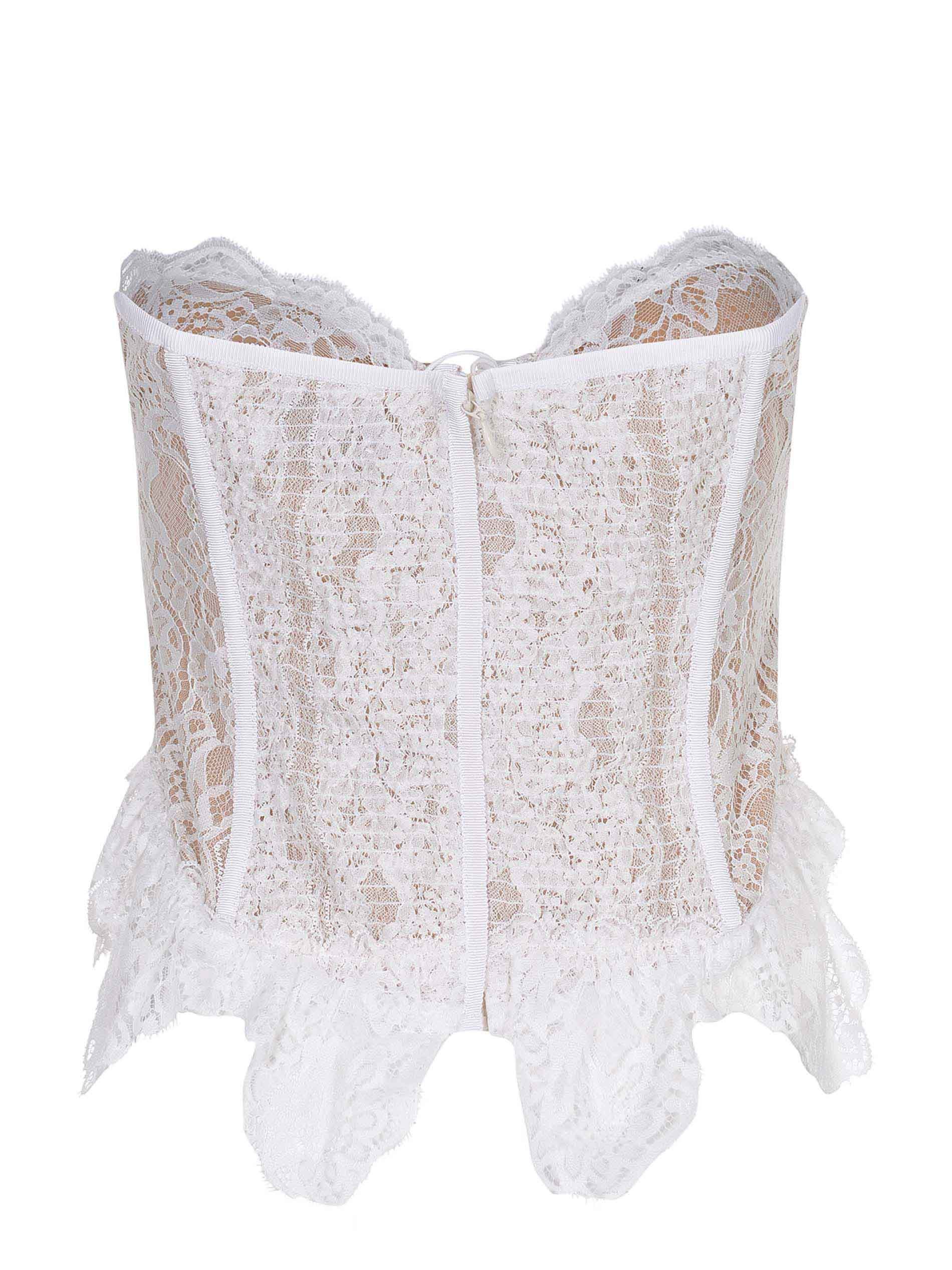 Giuseppe Di Morabito Lace Cardigan In White
