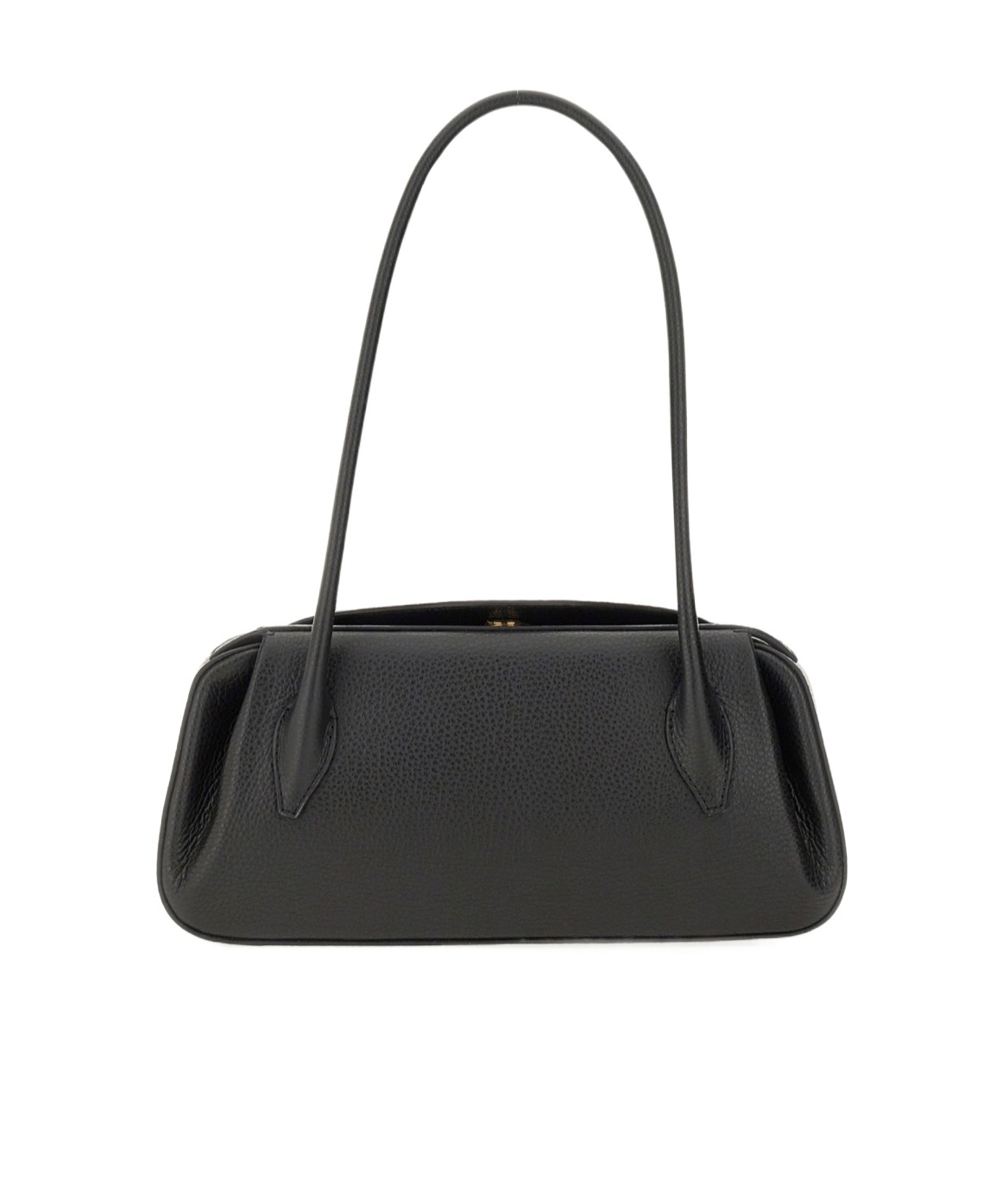 Yuzefi Letter Logo Handbag In Black