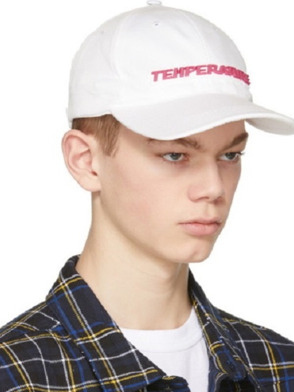 Off-white White Cotton Baseball Cap In White
