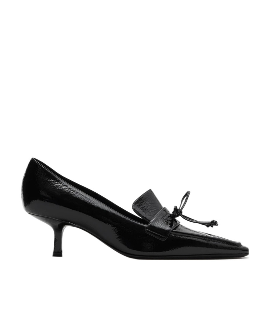 Burberry Storm 50mm Leather Pumps In Black
