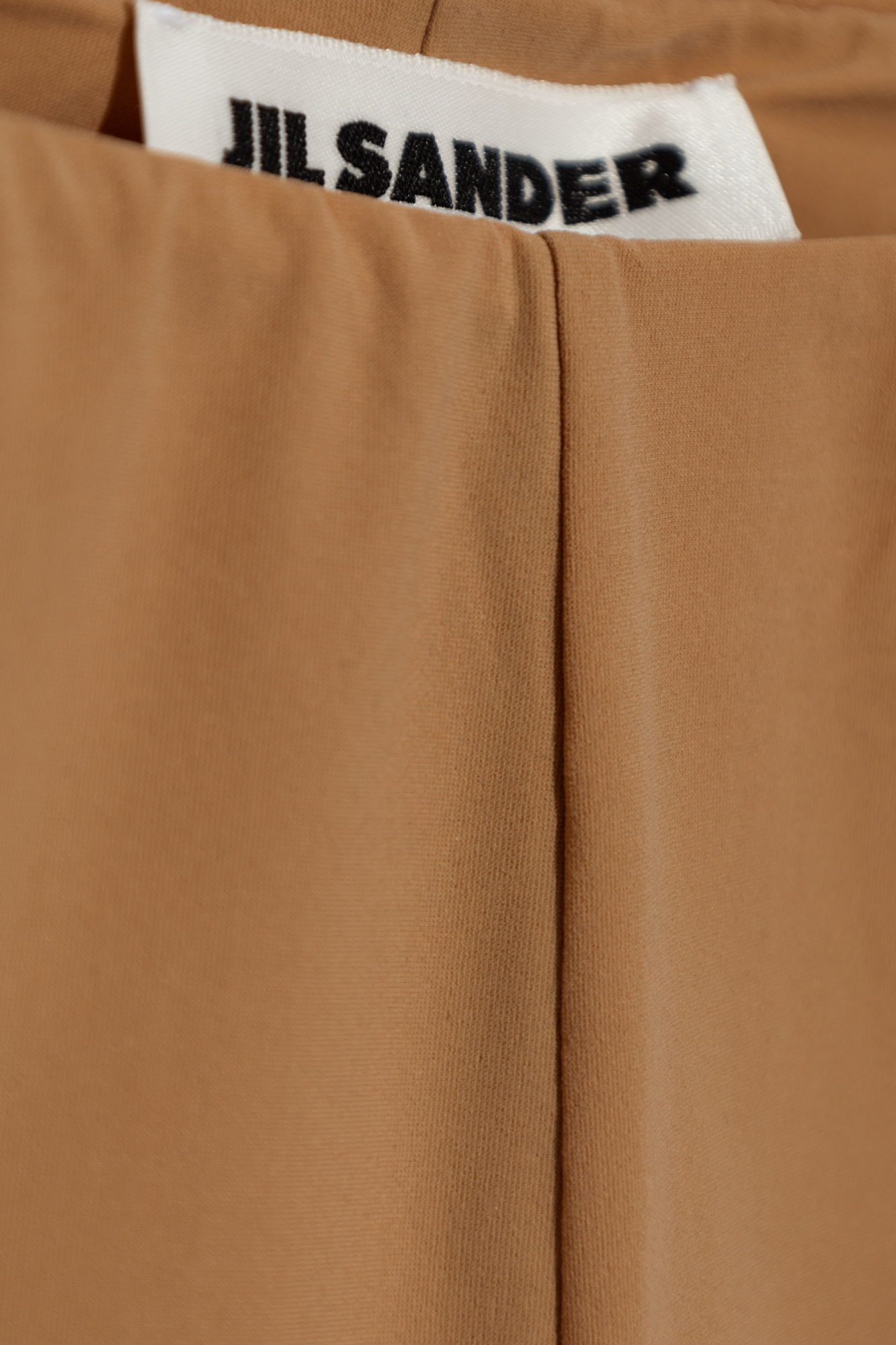 Jil Sander High-waisted Biker Shorts In Nude