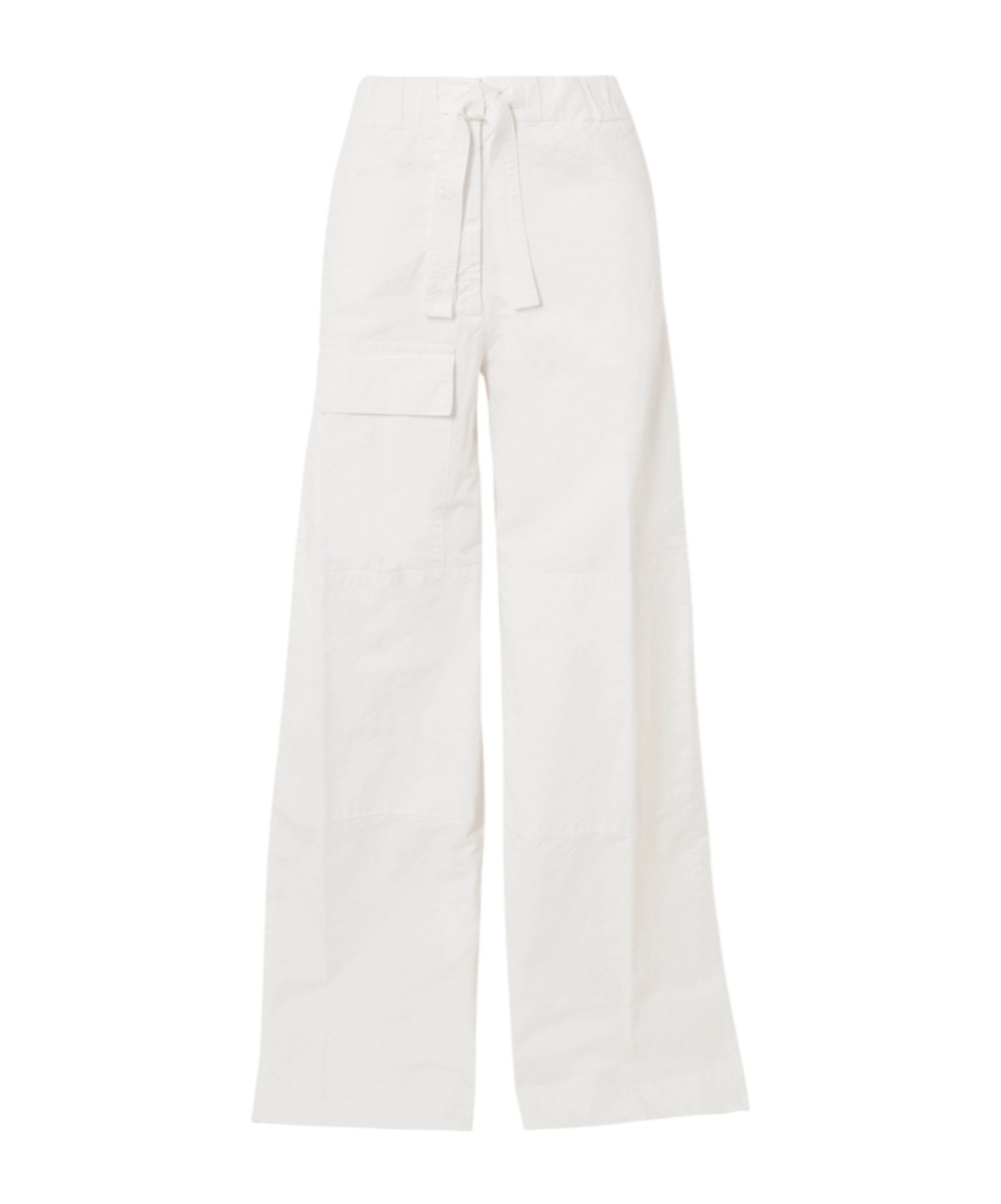 Dries Van Noten Cotton-canvas Wide-leg Cargo Pants In White