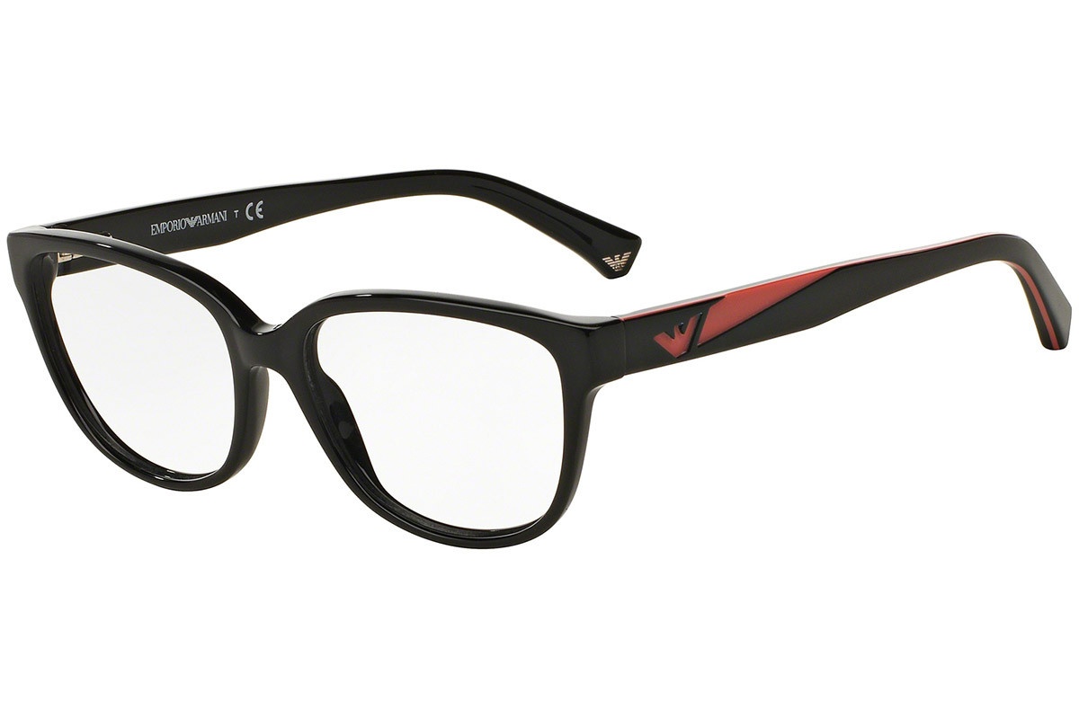Emporio Armani Logo Flat Mirror In White