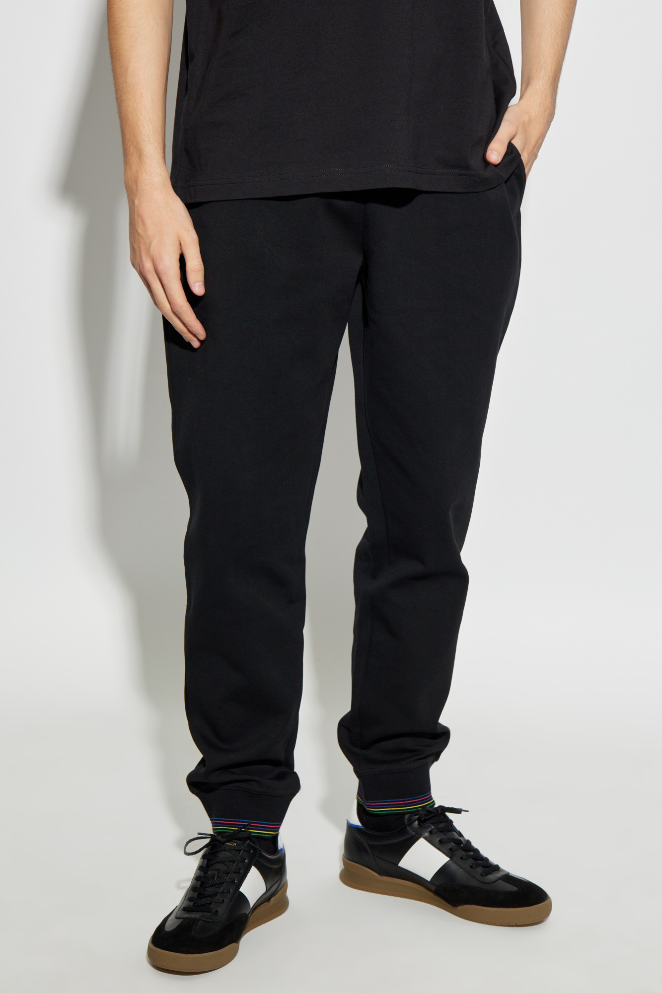 PS BY PAUL SMITH DRAWSTRING-WAIST TRACK PANTS