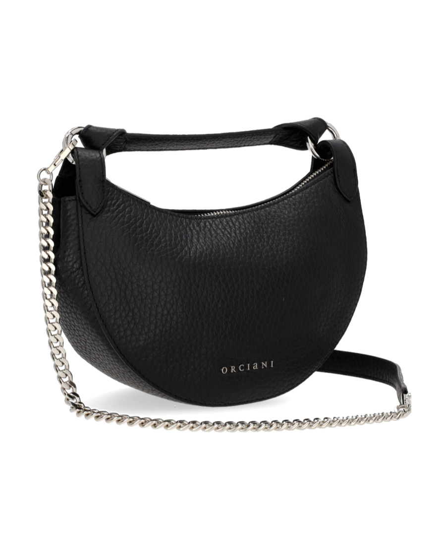 Orciani Dumpling Soft Tote Bag In Black