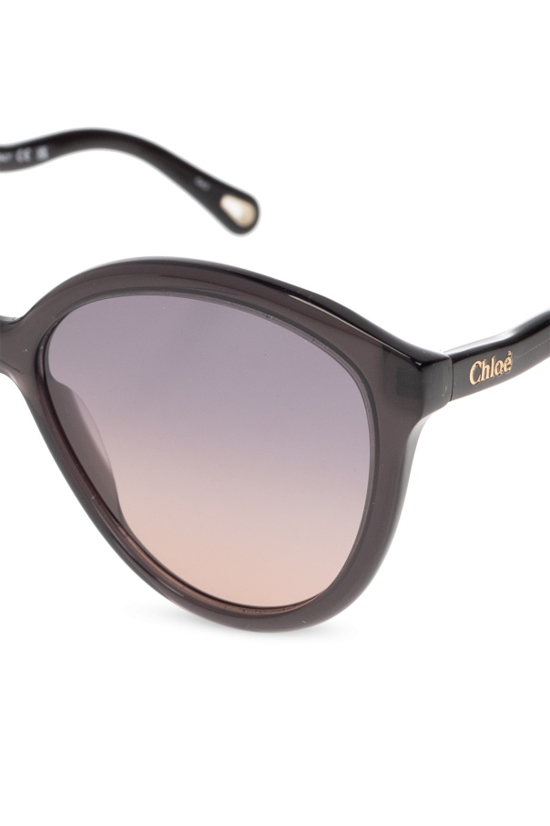 Chloé Eyewear Phantos Frame Sunglasses In Pink