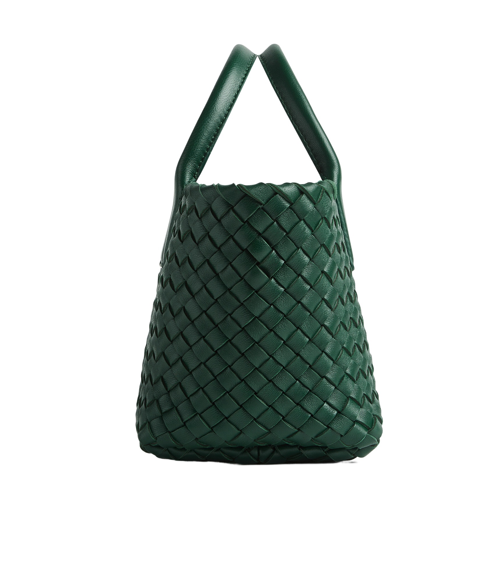 Bottega Veneta Mini Cabat In Green