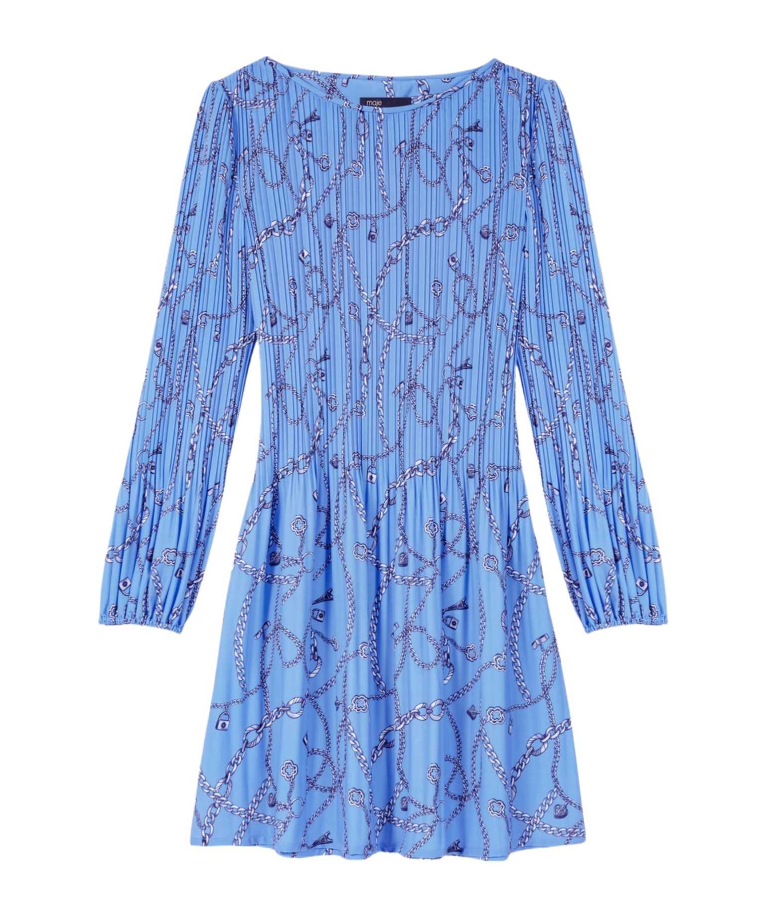 Maje Long Sleeve Dress