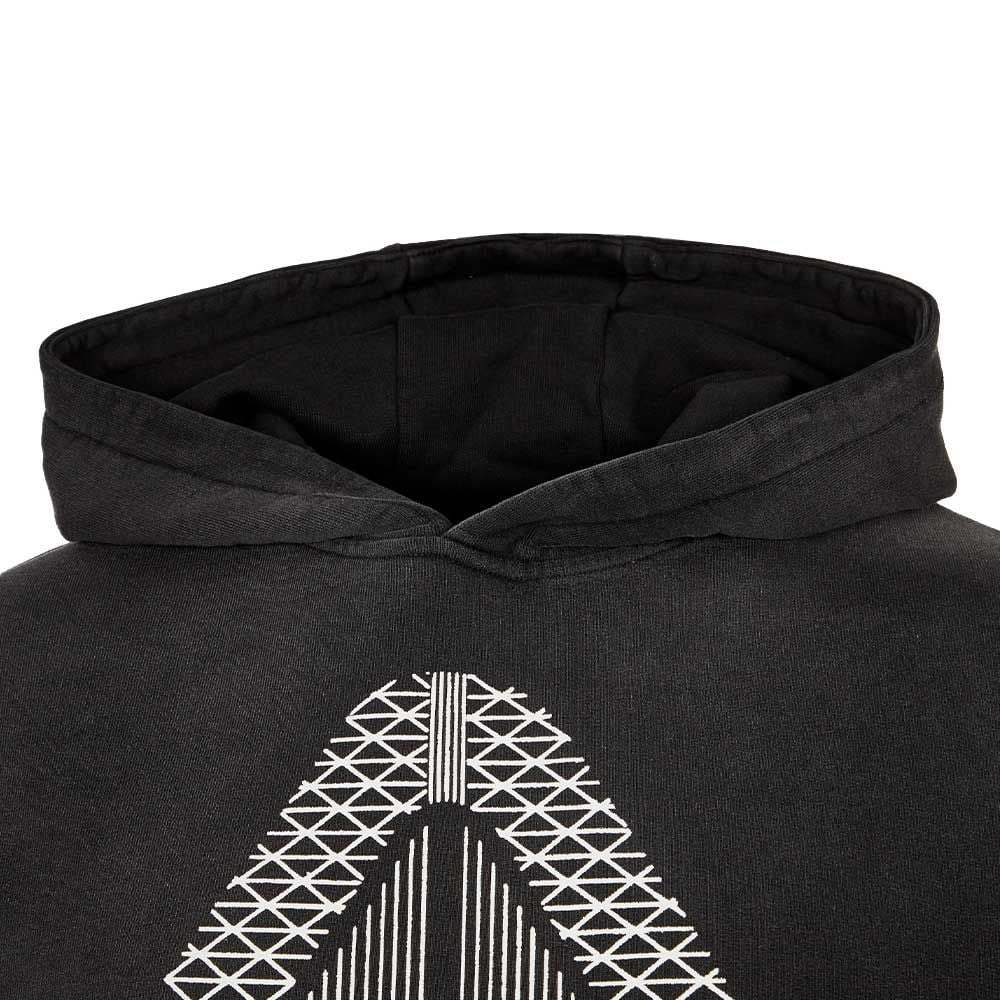 A-cold-wall* Gradient Logo-print Hoodie In Black