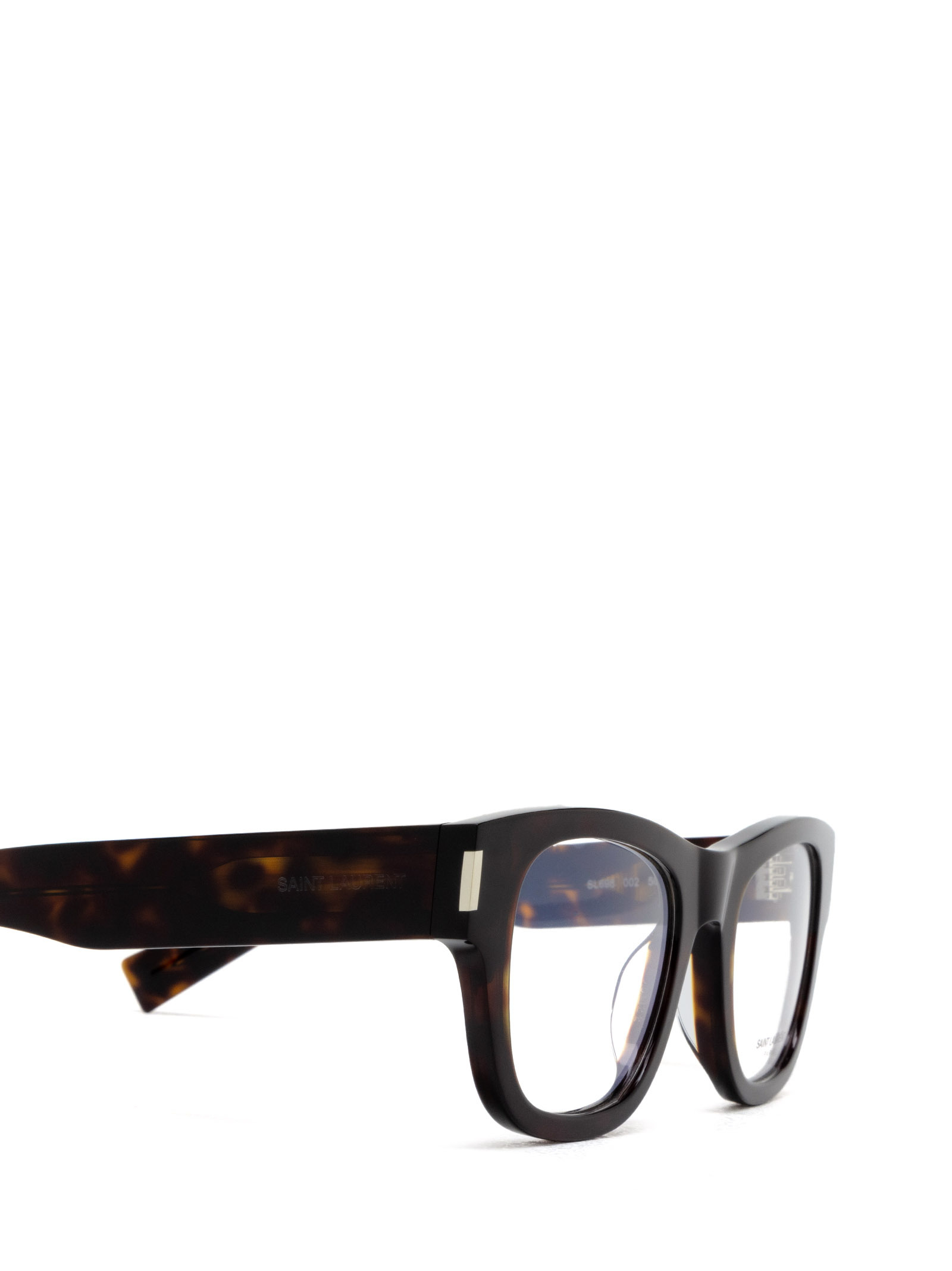 Saint Laurent Wayfarer-frame Glasses In Black