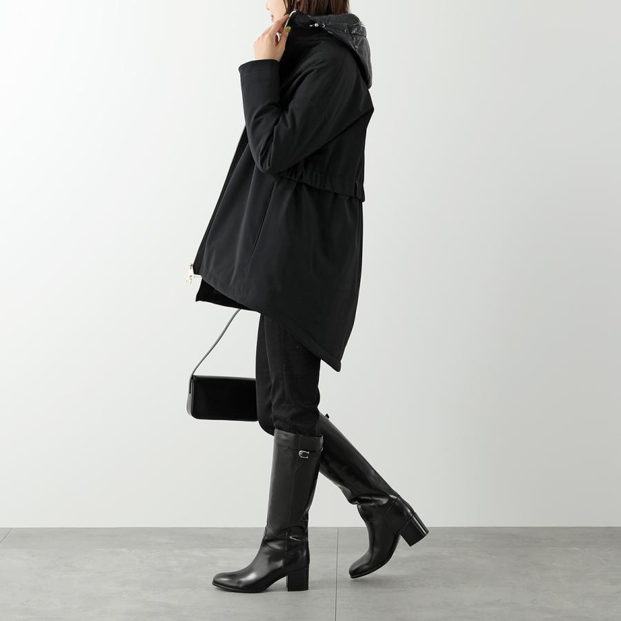 Herno Long-sleeved Down Jacket In Black