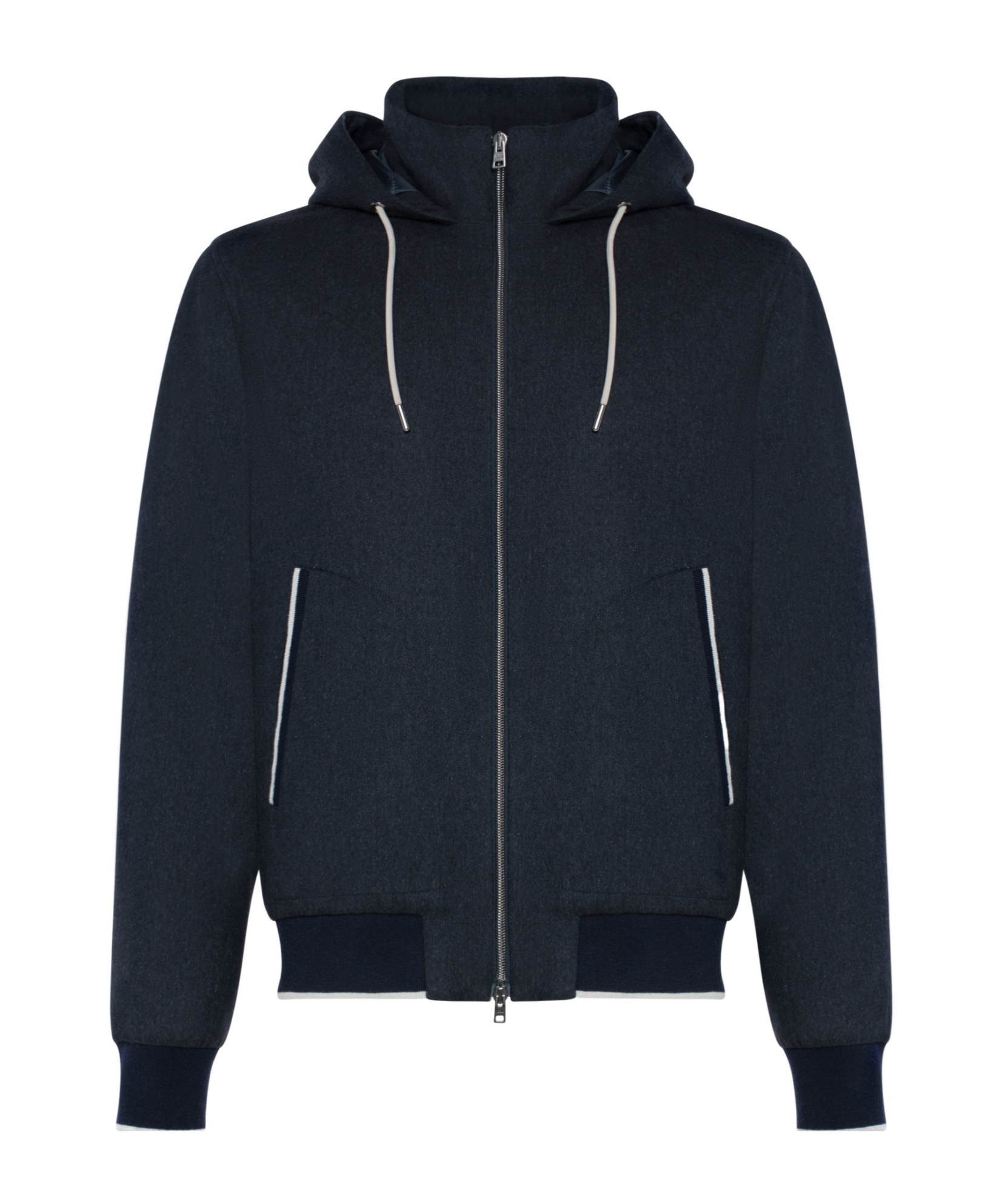 Herno Long-sleeved Jacket In Blue