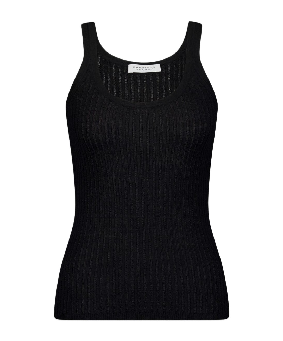 Shop Gabriela Hearst Sleeveless Vest In Black