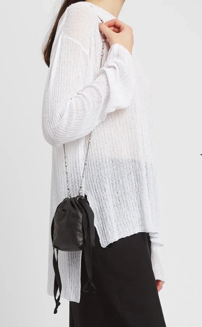 Ann Demeulemeester Marlise Soft Small Hand Bag In Black