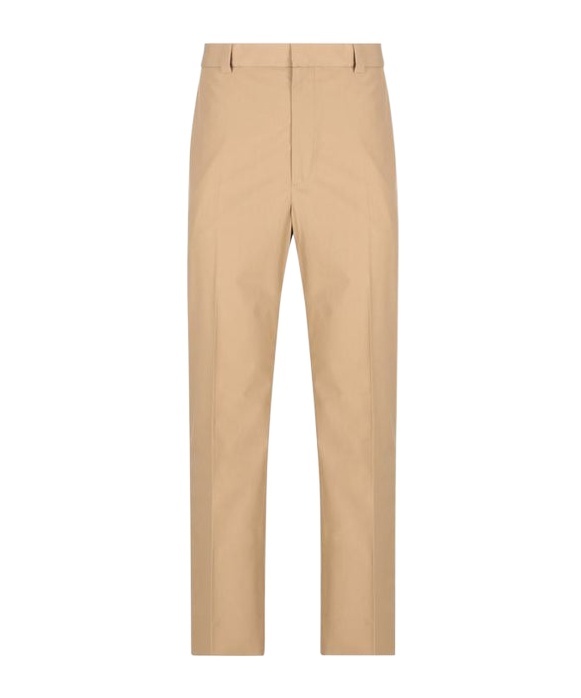 Gucci Ribbon Detail Casual Pants In Nude