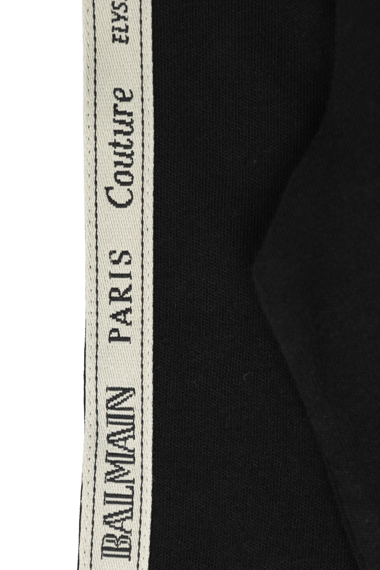 Balmain Long-sleeved T-shirt In Black