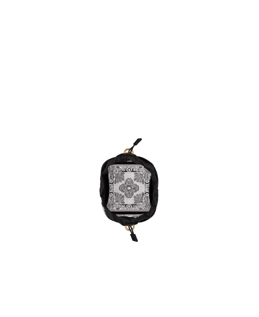 Dior Small D Bucket Shoulder Bag In Black
