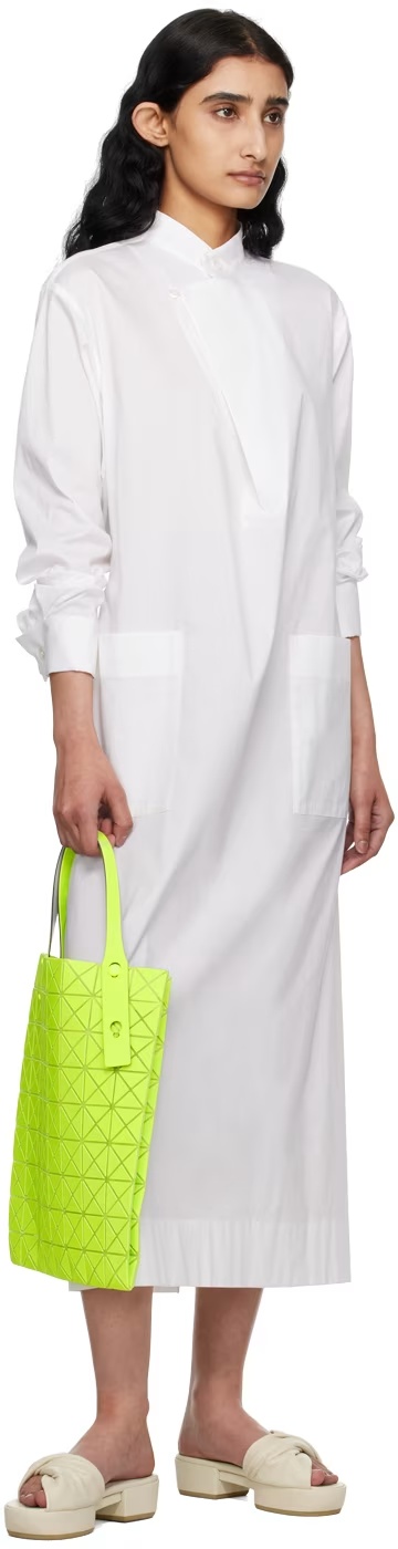 Bao Bao Issey Miyake Prism Panelled Tote Bag In Green