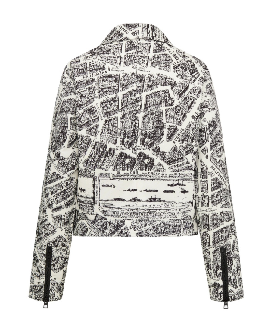 Dior Alps Short Version Waist Jacket In White