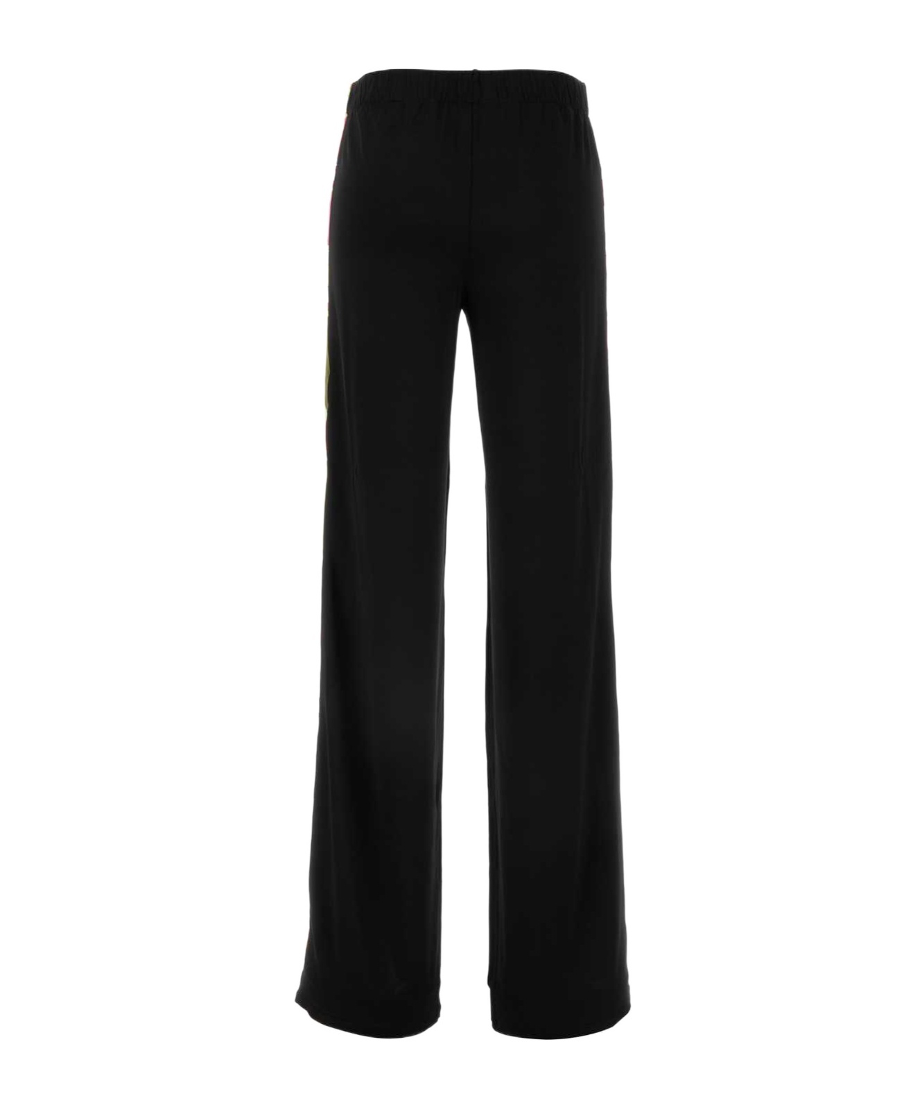 Emilio Pucci Pattern-printed Trim Straight-leg Trousers