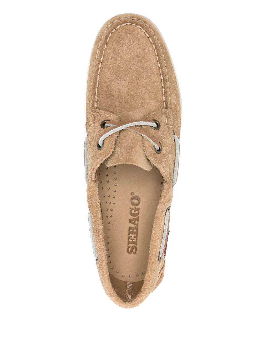 Sebago Portland Flesh Boat Shoes In Nude