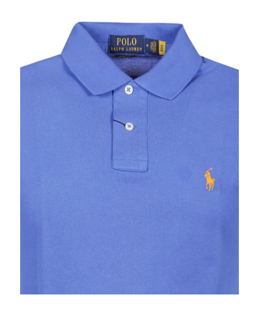 POLO RALPH LAUREN LOGO EMBROIDERED SHORT-SLEEVED POLO SHIRT