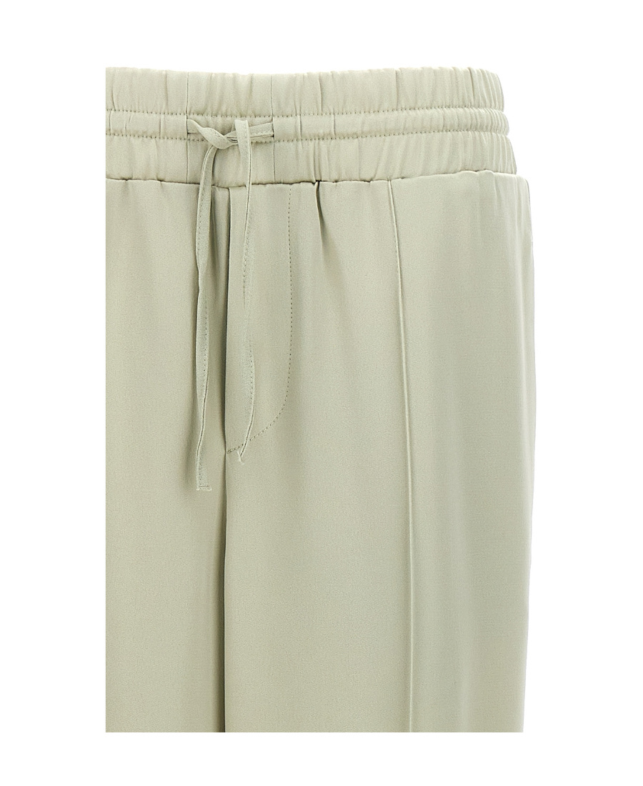 Jil Sander Lightweight Relaxed Fit Joggers With Elastic Details In Nude