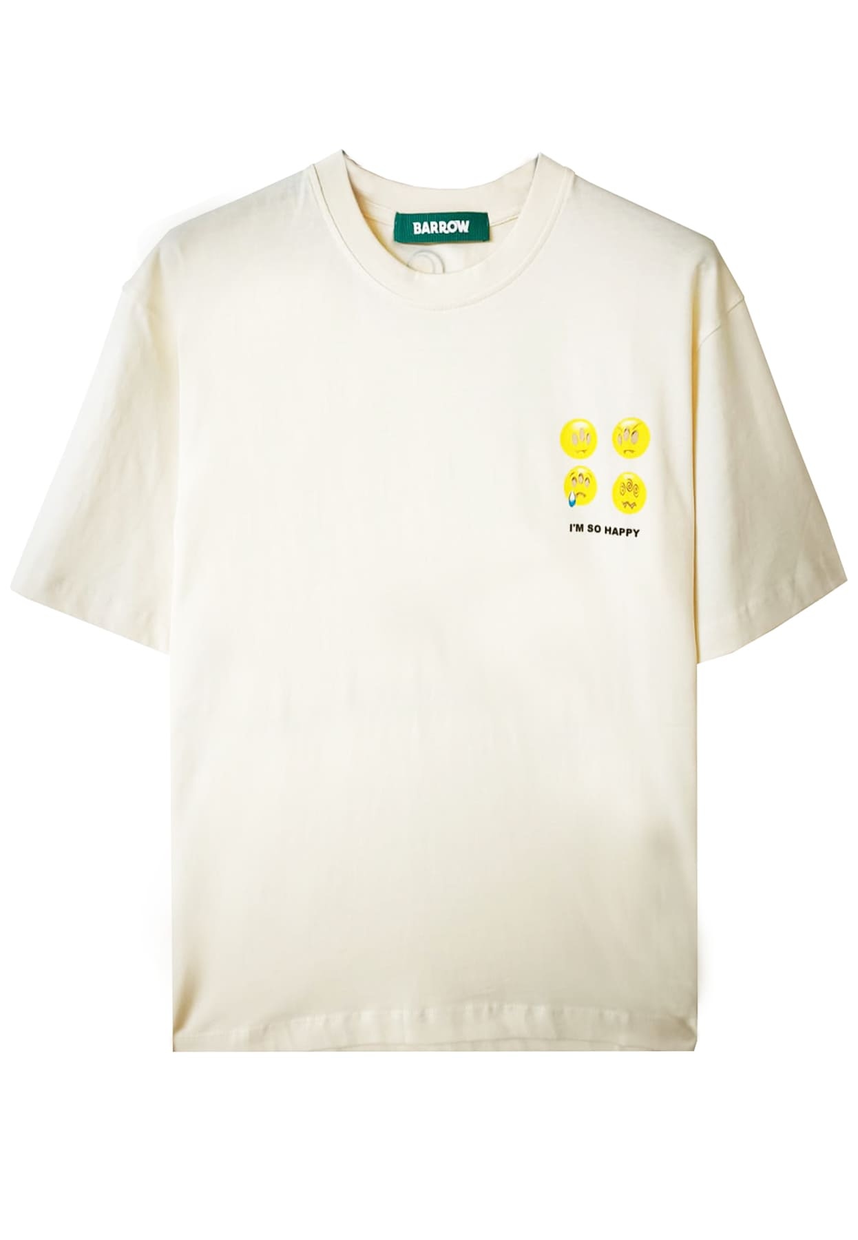 Barrow Short-sleeved T-shirt In Neutral