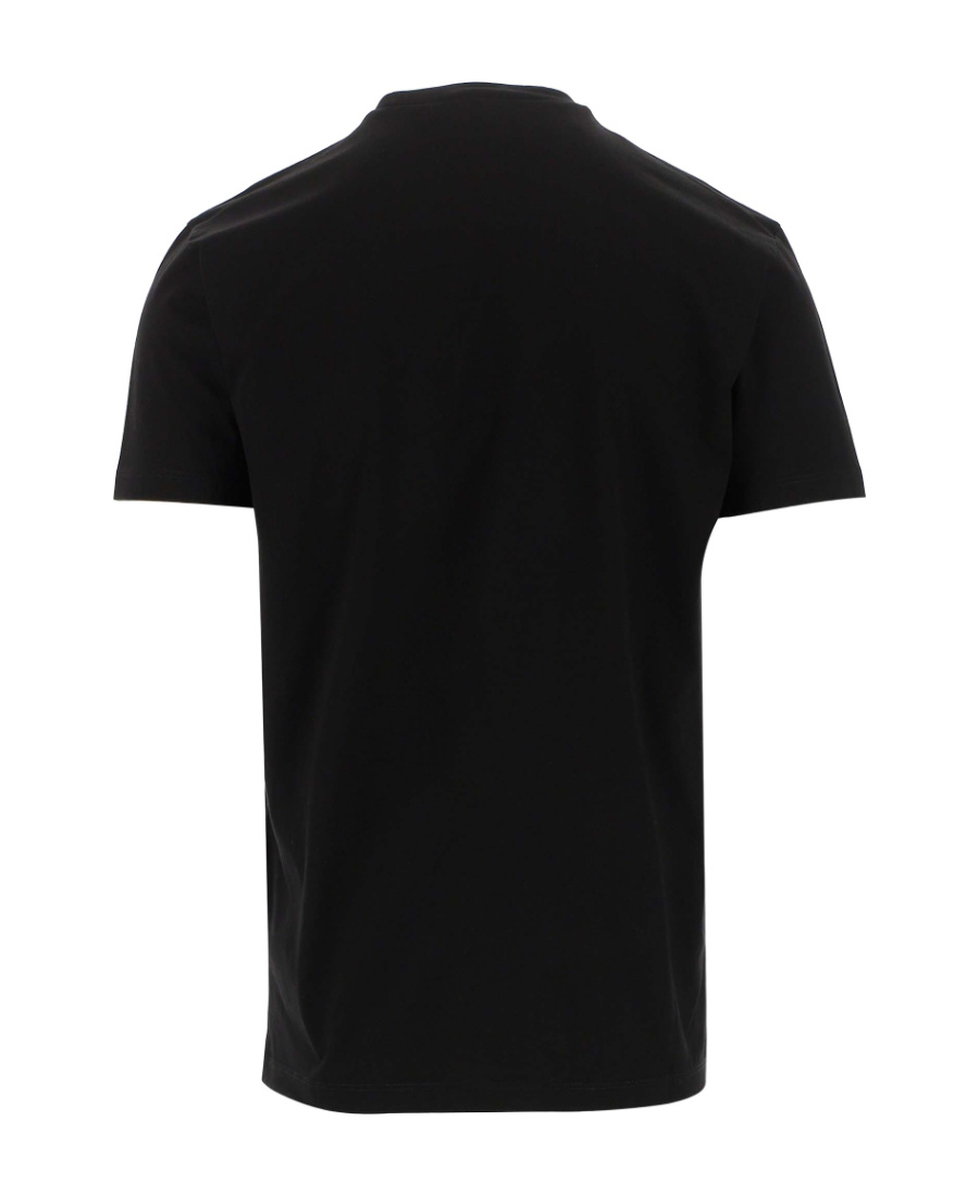 Dsquared2 Crew Neck T-shirt With I Love D2 Print In Black